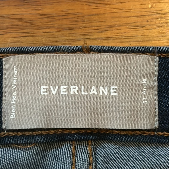 Everlane High Rise Skinny Jeans 31 Ankle - Picture 8 of 9